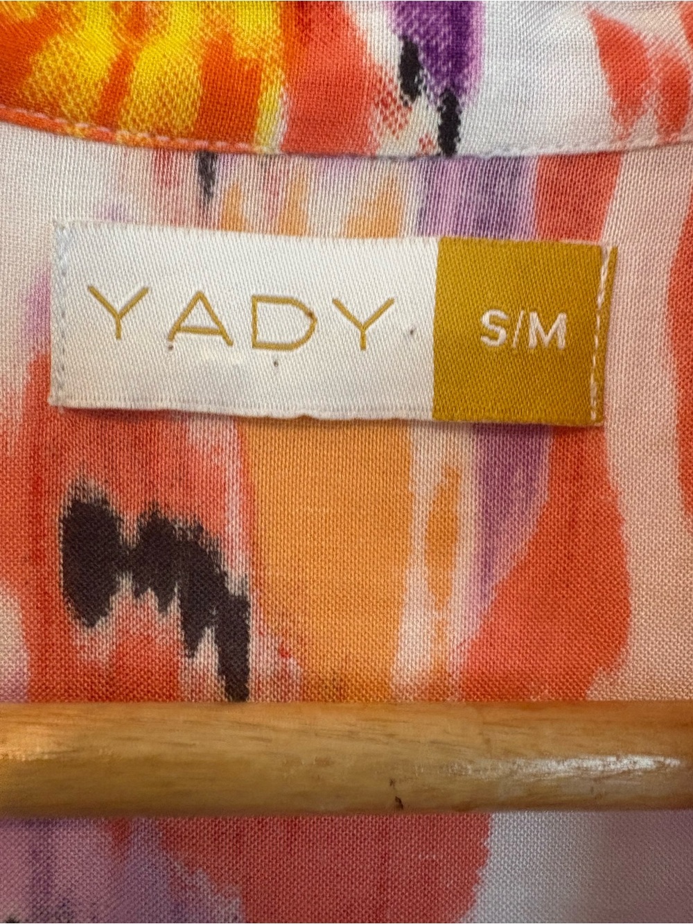 Vibrant Colorful Yady Veronica Gypsy Red & Purple Print Maximilist Midi Dress - Picture 2 of 5